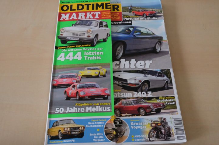Deckblatt Oldtimer Markt (12/2019)